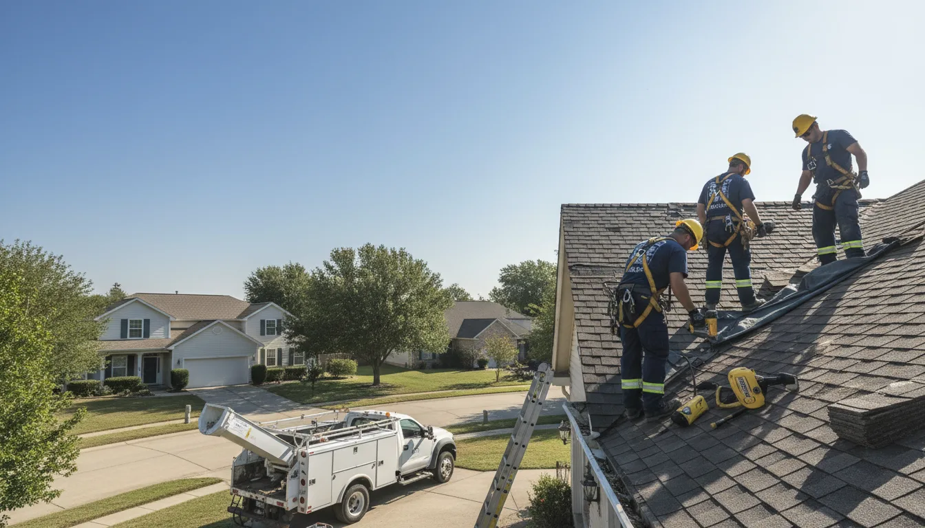 Emergency Roof Repair in Middle Point, OH near me